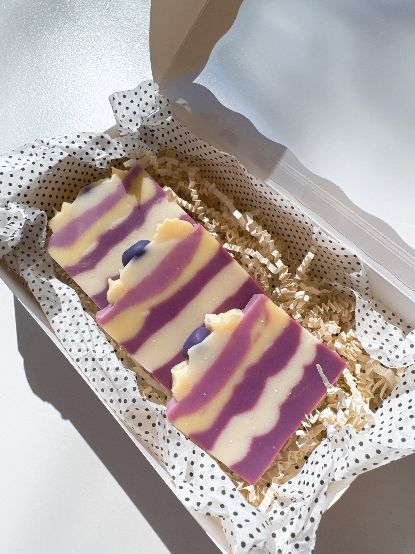 Cake Me Away - Blueberry Lemon (3 soap bundle)