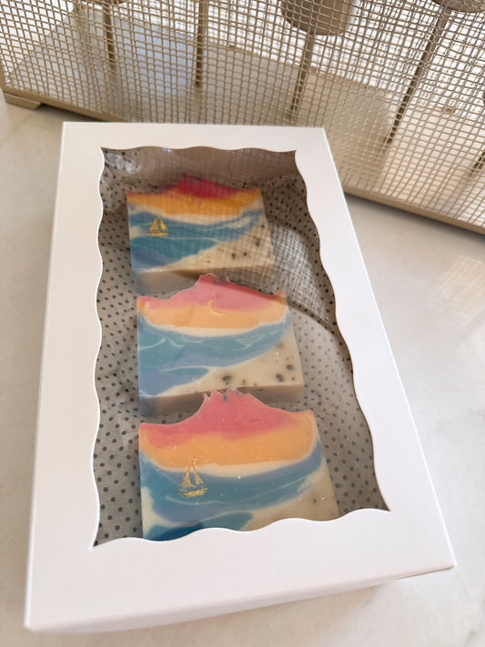 Beach Collection - Sunset Malibu B (3 soap bundle)