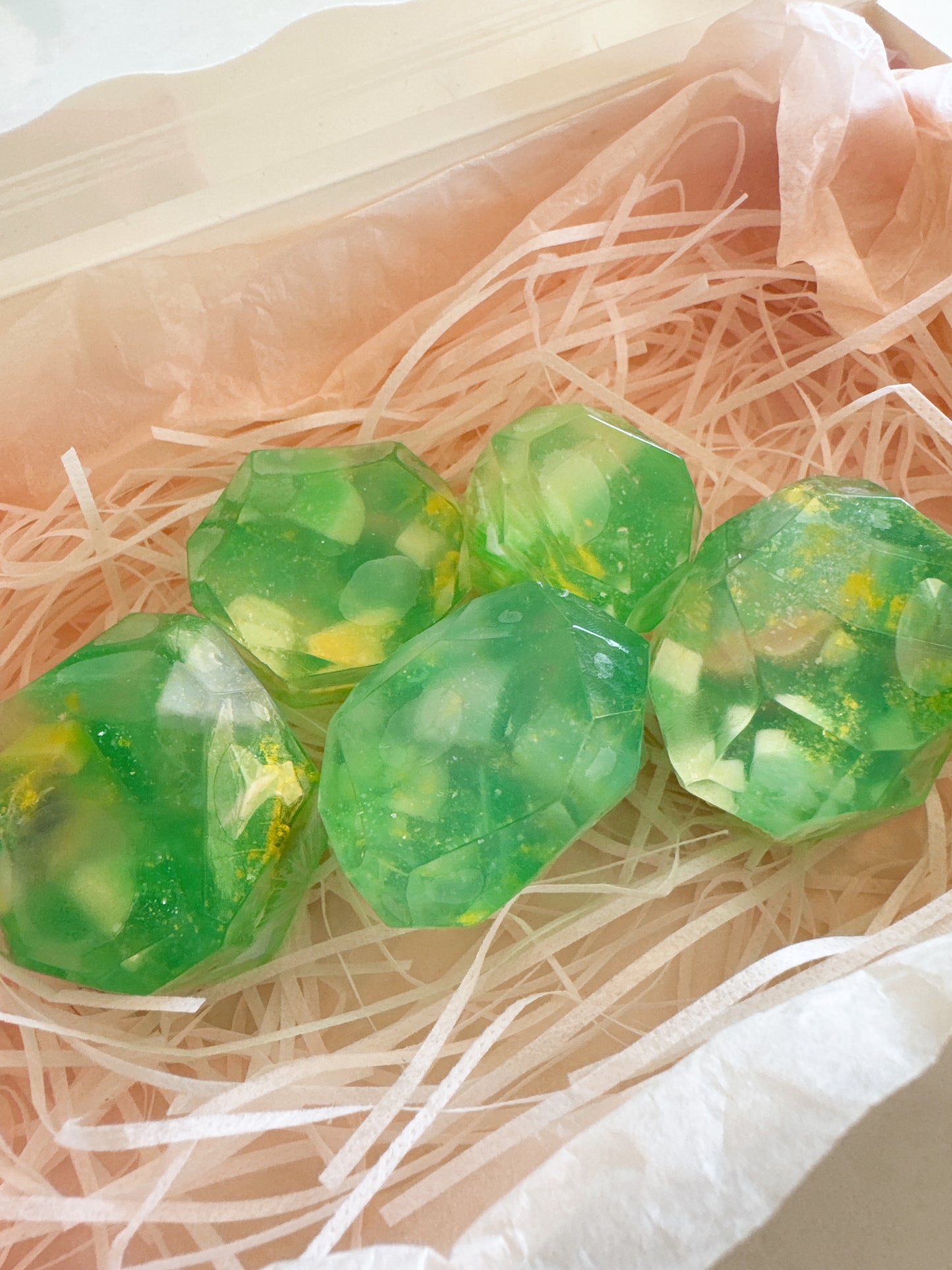 Glam Gem Mini - Green (5 soap bundle)