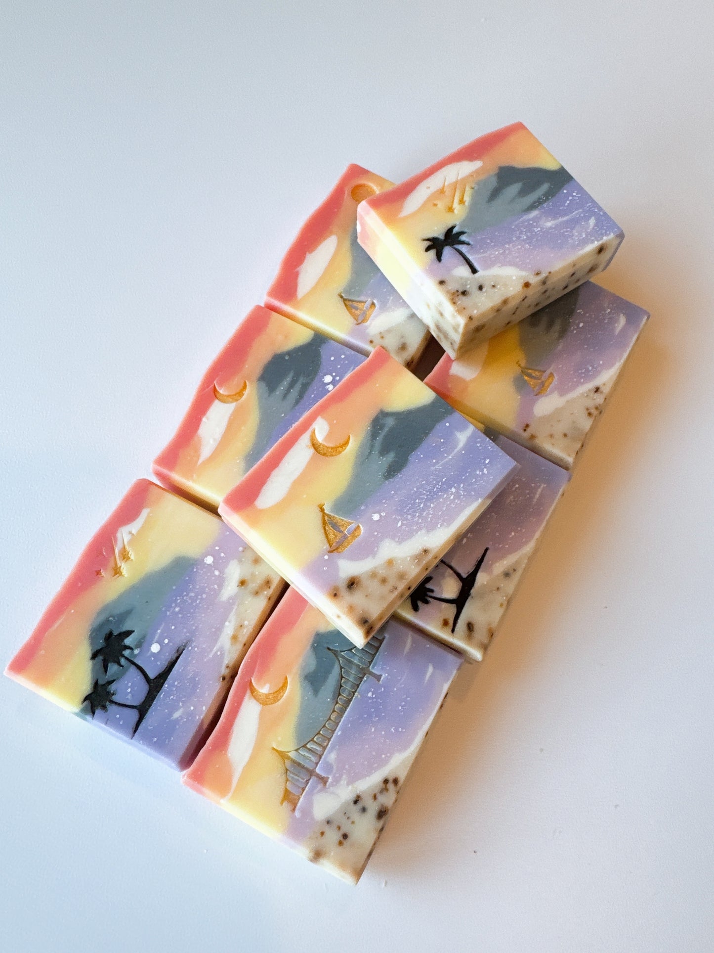 Beach Collection - Sunset Malibu A (3 soap bundle)