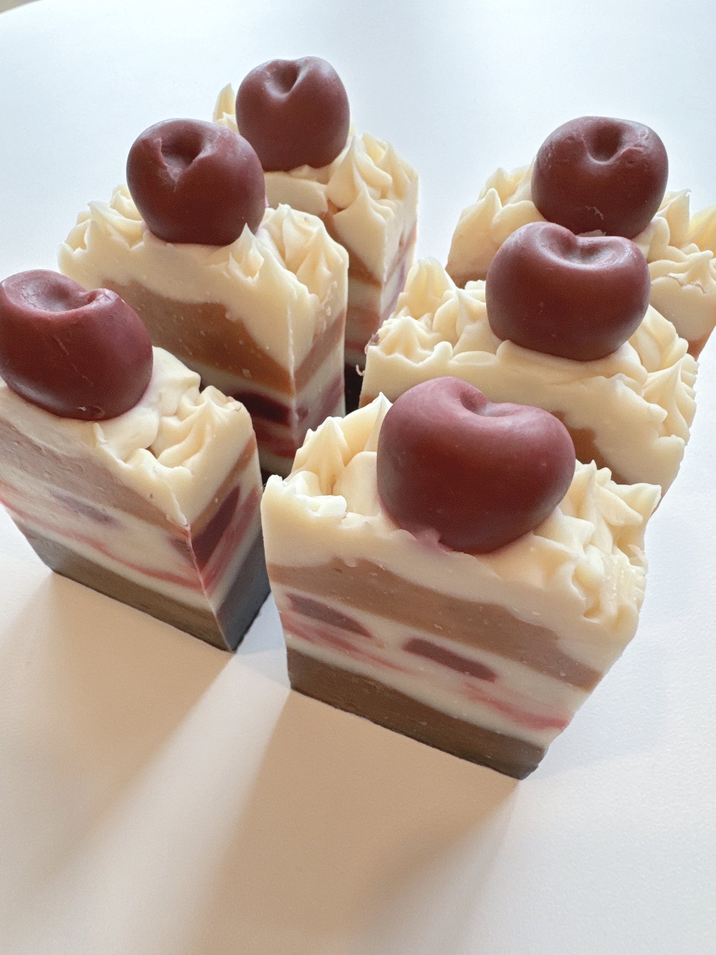 Cake Me Away - Cherry Caramel (3 soap bundle)