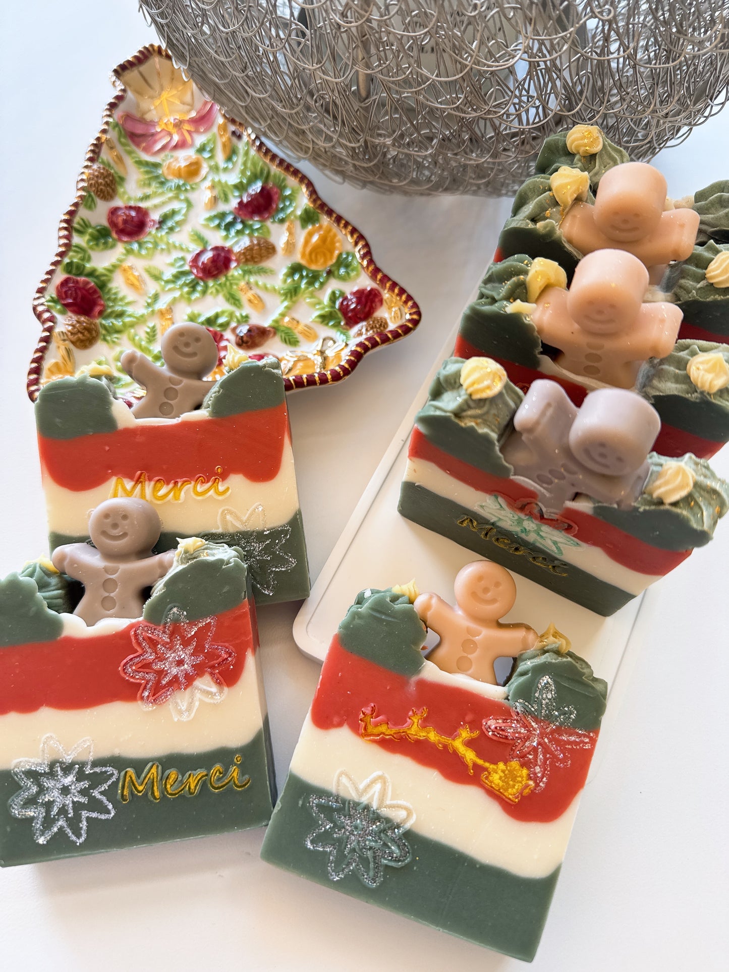 Gingerbread Lane (3 soap bundle) ONLY 1 SET LEFT
