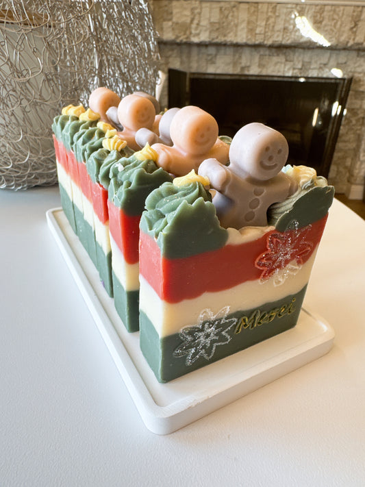 Gingerbread Lane (3 soap bundle) ONLY 1 SET LEFT