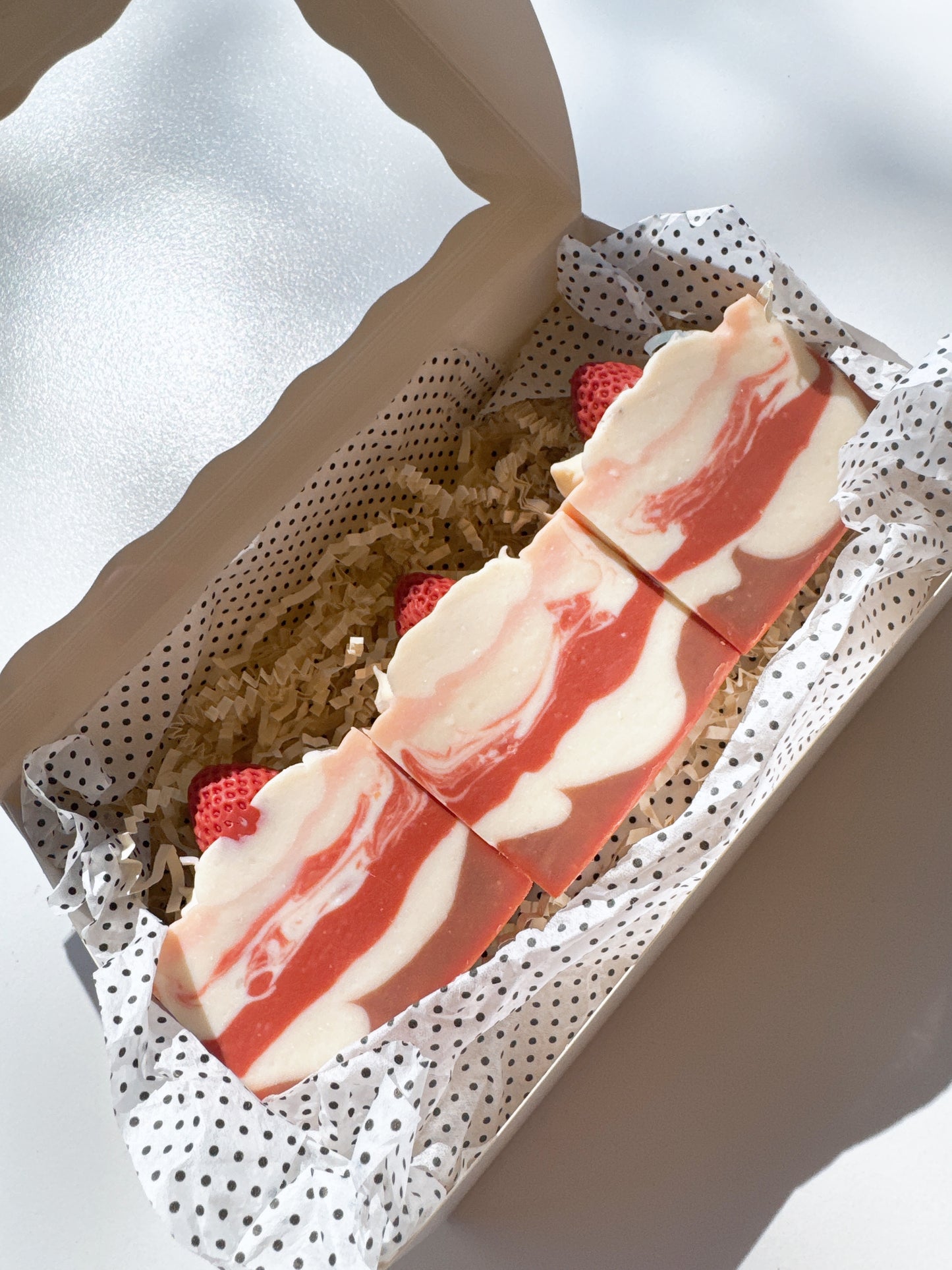 Cake Me Away - Strawberry (3 soap bundle)