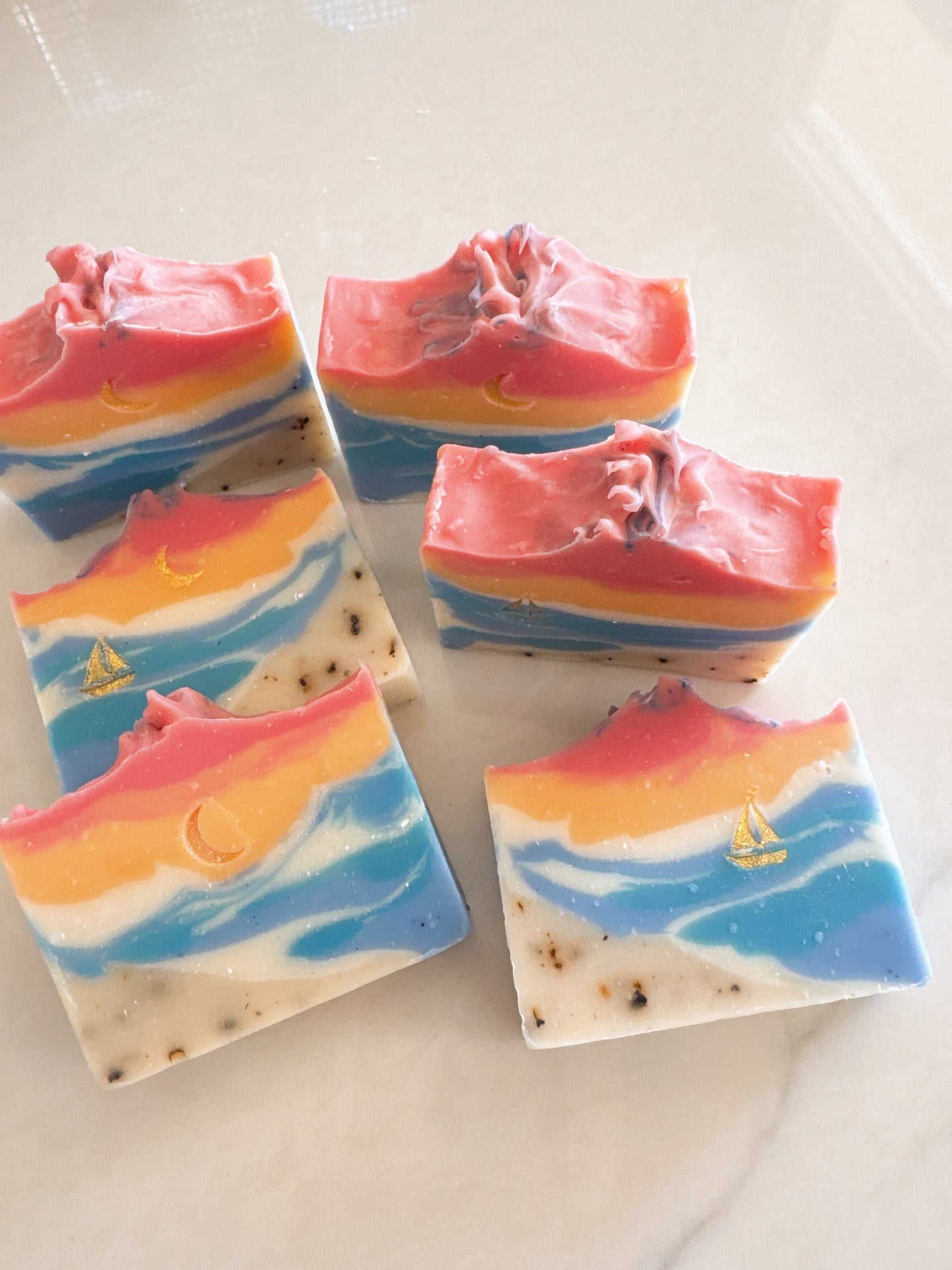 Beach Collection - Sunset Malibu B (3 soap bundle)