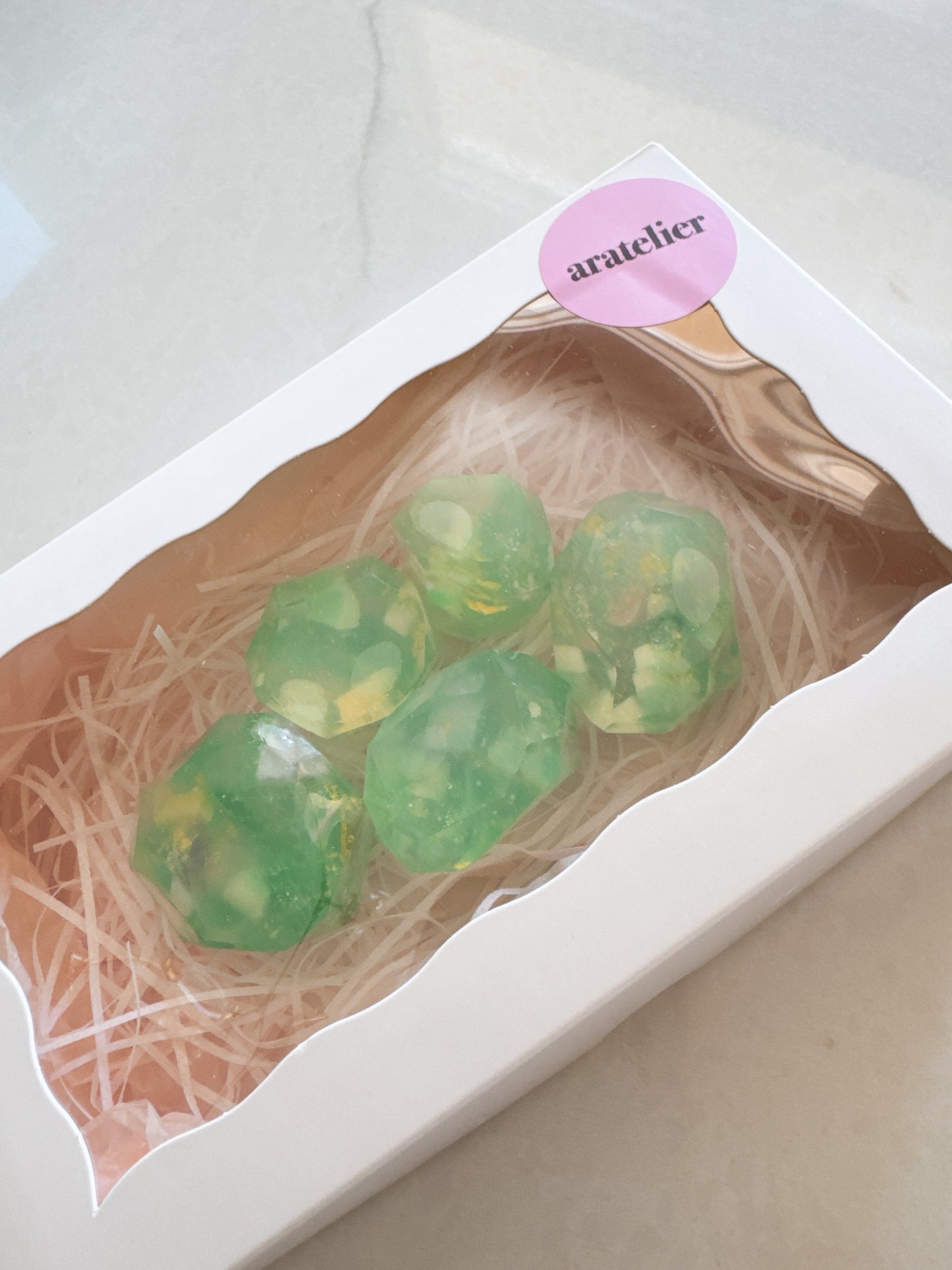 Glam Gem Mini - Green (5 soap bundle)