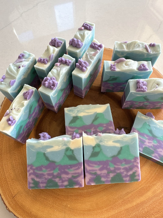 Lavender Provence Fieldscape (3 soap bundle)